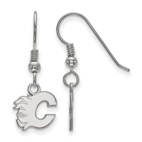 SS NHL Calgary Flames XS Dangle Earrings