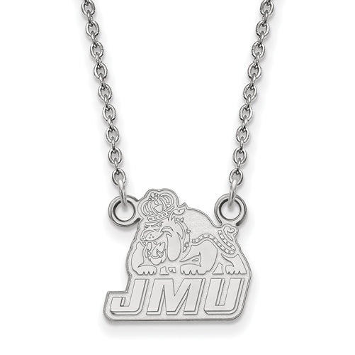 14kw James Madison University Small JMU Dukes Pendant w/Necklace