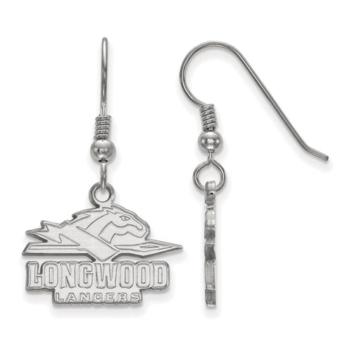 SS Longwood University Small Lancers Dangle Earrings