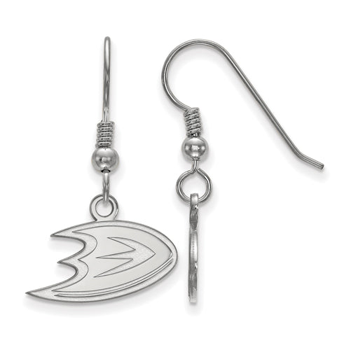 SS NHL Anaheim Ducks XS Dangle Earrings