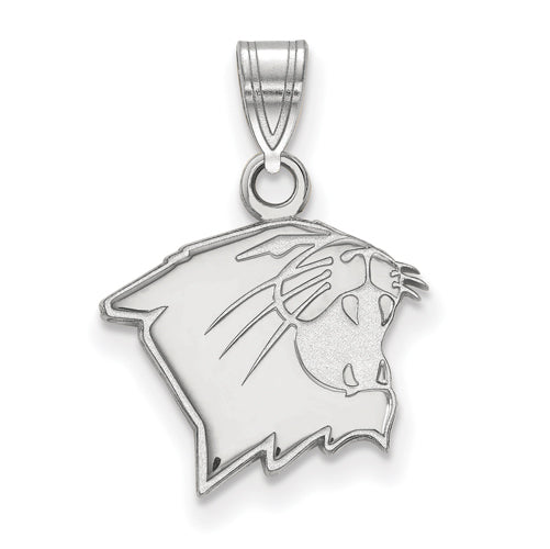 14kw Northwestern University Small Wildcat Pendant