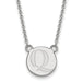 Sterling Silver Quinnipiac University Small Pendant Necklace