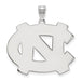 SS University of North Carolina XL NC Logo Pendant