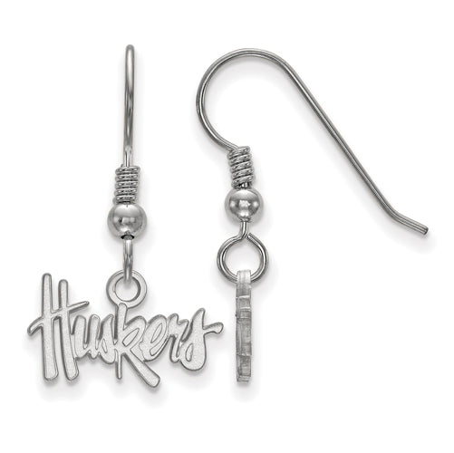 SS University of Nebraska XS Dangle Earrings