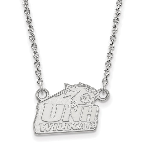 SS U of New Hampshire Small Pendant w/Necklace