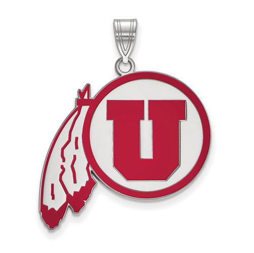 SS University of Utah XL Enamel Pendant