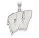 14kw University of Wisconsin XL Badgers Pendant