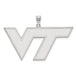 14kw Virginia Tech XL VT Logo Pendant
