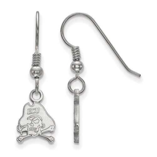 SS East Carolina University XS Pirates Dangle Earrings