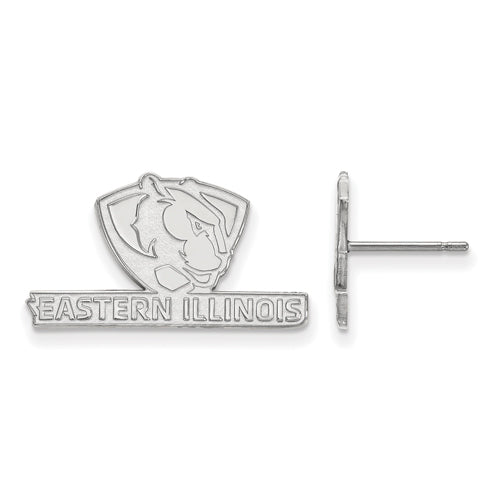 14kw Eastern Illinois University Small Post Earrings