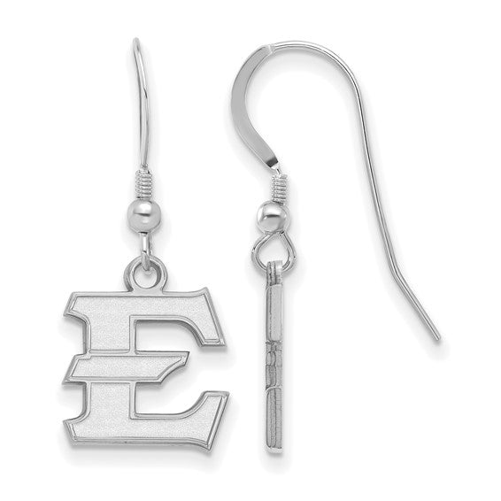 SS East Tennessee State University Letter E Dangle Wire Earrings