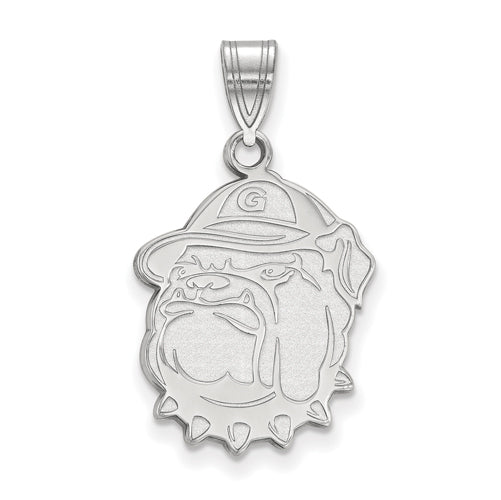 14kw Georgetown University Large Bulldog Pendant
