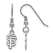 SS MLB  San Francisco Giants Letters S-F Extra Small Dangle Earrings
