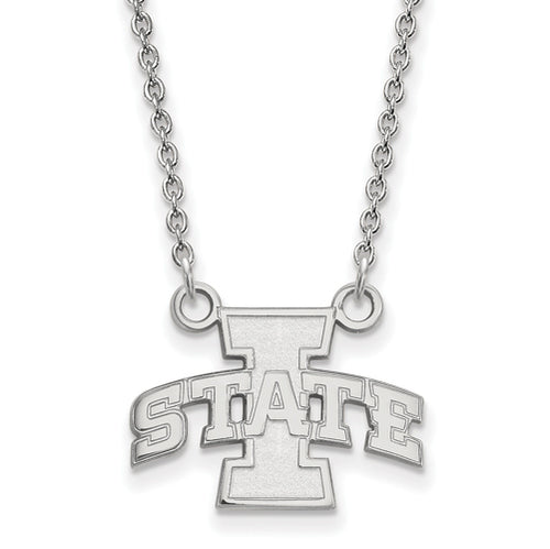SS Iowa State University Small Pendant w/Necklace