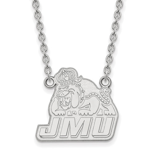 14kw James Madison University Large JMU Dukes Pendant w/Necklace