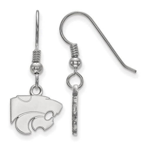 SS Kansas State University XS Wildcat Dangle Earrings