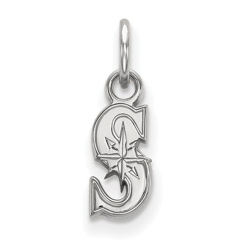 SS MLB  Seattle Mariners XS Cap Logo Pendant
