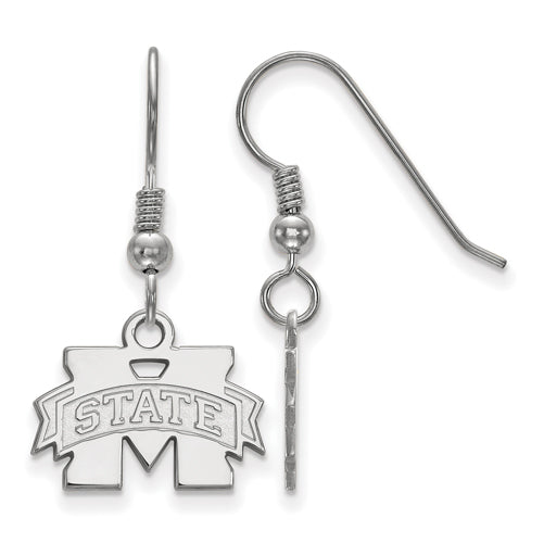 SS Mississippi State University XS M w/ STATE Dangle Earrings