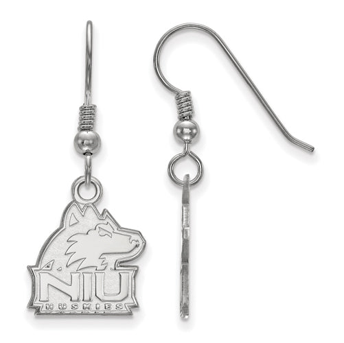 SS Northern Illinois U Small Dangle Earrings