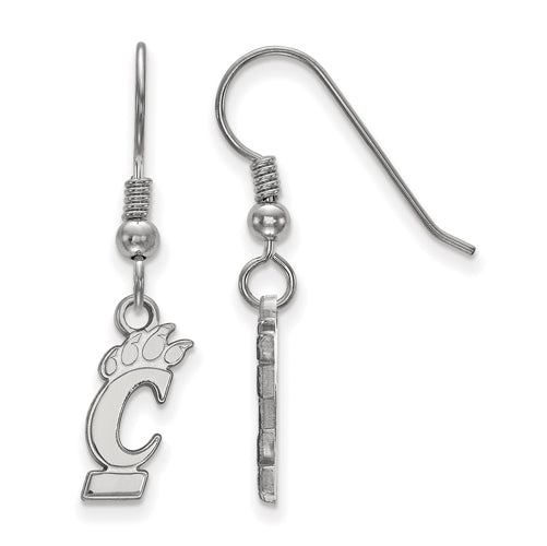 SS University of Cincinnati Small Dangle Earrings
