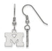 SS University of Michigan XS Dangle Earrings