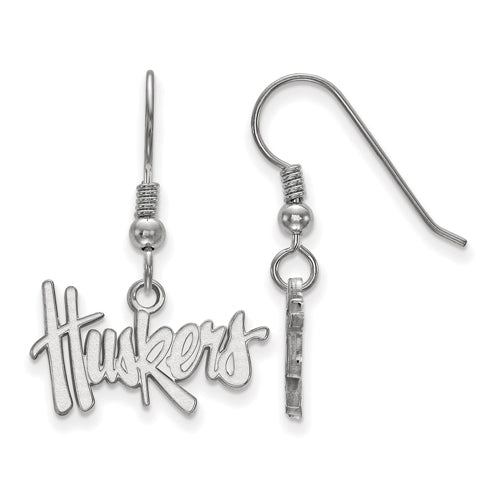 SS University of Nebraska Small Dangle Earrings