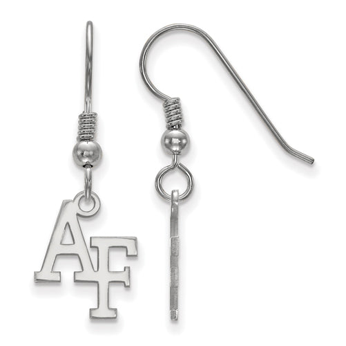 Sterling Silver US Air Force Academy Small Dangle Earrings