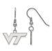 SS Virginia Tech XS VT Logo Dangle Earrings