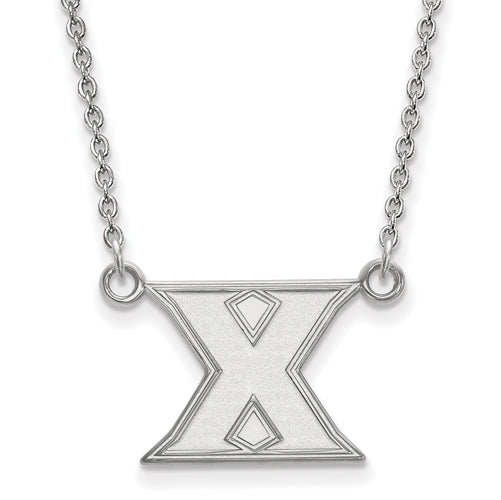 SS Xavier University Small Pendant w/Necklace