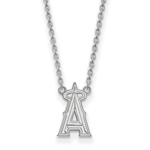 SS MLB  Los Angeles Angels Large Pendant w/Necklace
