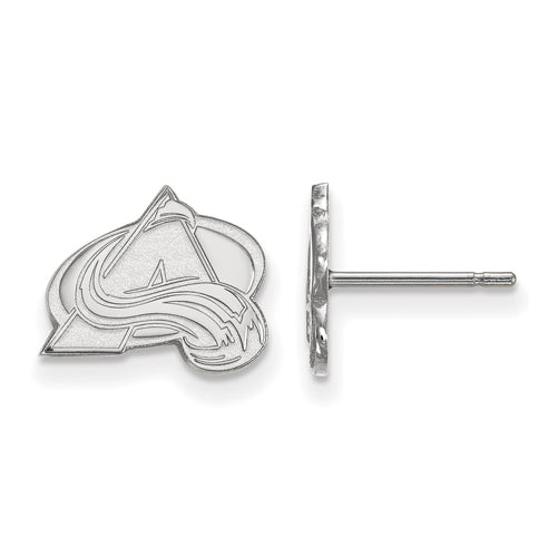 14kw NHL Colorado Avalanche XS Post Earrings