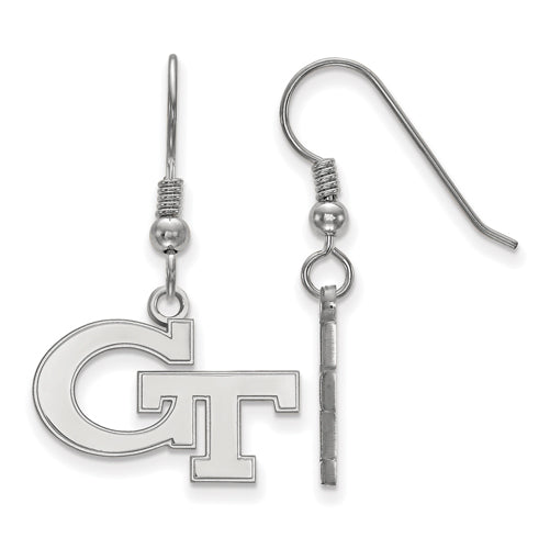 SS Georgia Institute of Technology Small Dangle Earrings