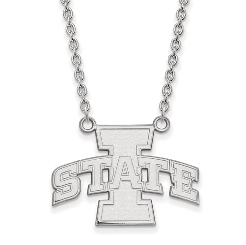 10kw Iowa State University Large Pendant w/Necklace