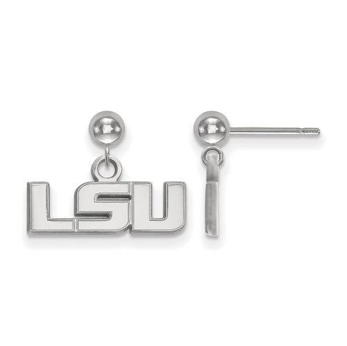 SS Louisiana State University Earrings Dangle Ball