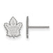 14kw NHL Toronto Maple Leafs XS Post Earrings