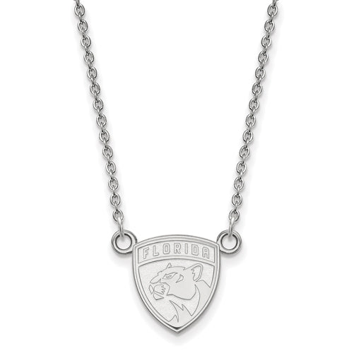SS NHL Florida Panthers Small Pendant w/Necklace