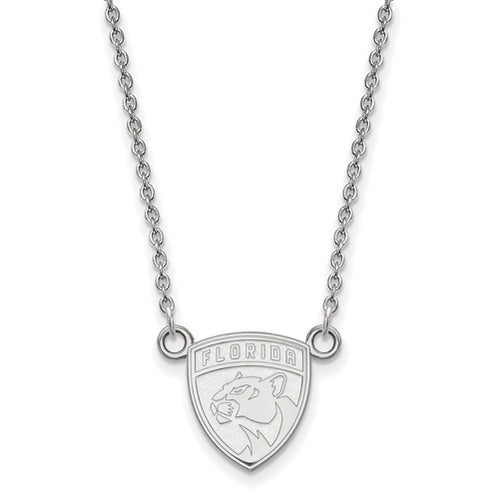 SS NHL Florida Panthers Small Pendant w/Necklace