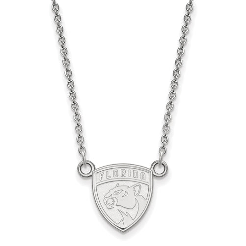 14kw NHL Florida Panthers Small Pendant w/Necklace