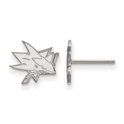 SS NHL San Jose Sharks XS Post Earrings