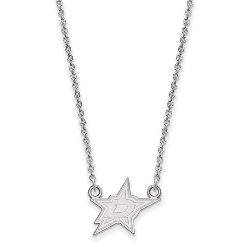 SS NHL Dallas Stars Small Pendant w/Necklace