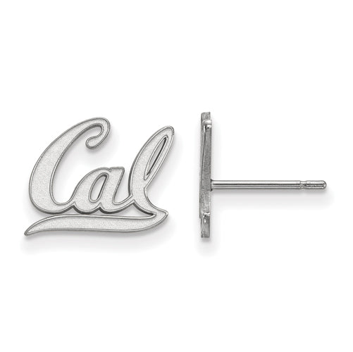 14kw Univ of California Berkeley XS Post CAL Earrings
