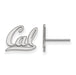 14kw Univ of California Berkeley XS Post CAL Earrings