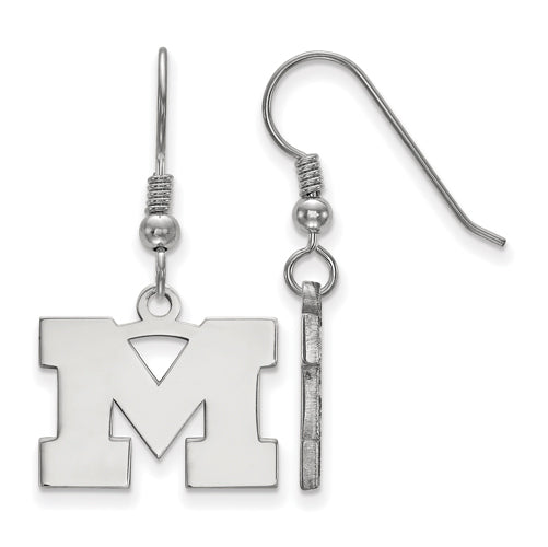 SS University of Michigan Small Dangle Earrings