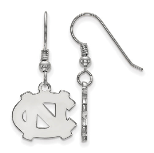 SS University of North Carolina Small NC Logo Dangle Earrings