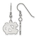 SS University of North Carolina Small NC Logo Dangle Earrings