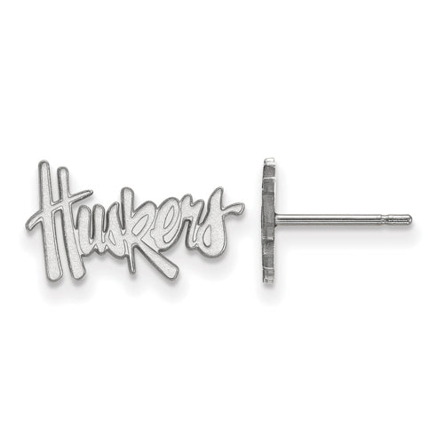 SS University of Nebraska XS Post Huskers Earrings