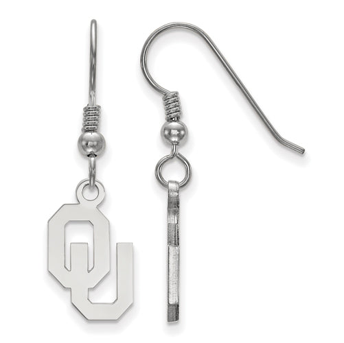SS University of Oklahoma Small Dangle Earrings