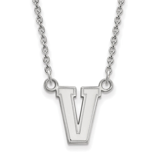 10kw Vanderbilt University Small V Pendant w/Necklace