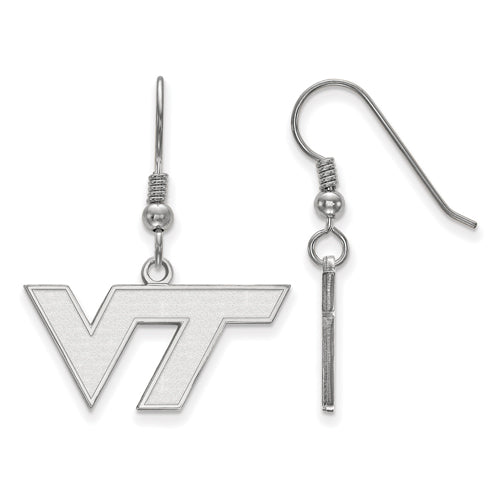 SS Virginia Tech Small VT Logo Dangle Earrings