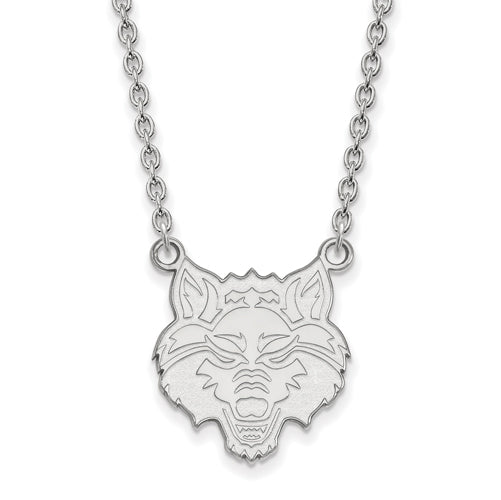 14kw Arkansas State University Large Pendant w/Necklace